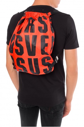 Logo-printed backpack, zdjęcie 2 Logo-printed backpack od Versace Versus